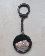 Vintage RENAULT 1902 Automobilia Keyring key chain France garage 1960s plastic