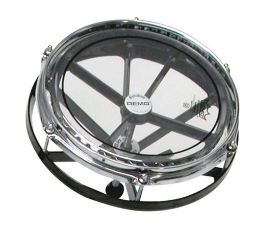 Remo black rototom with - 12",