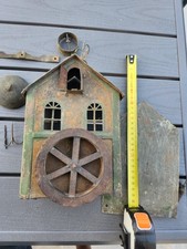 Très Rare Automate Pendule Pièce 18 Forêt Noire Carillon Comtoise