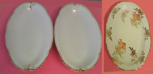 Assiettes ovales en - assiettes,