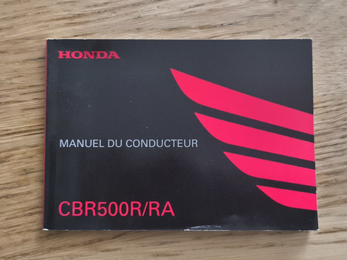 Manuel conducteur honda - manuel, du