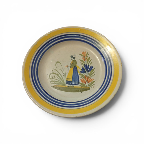 Assiette faience henriot - assiette,