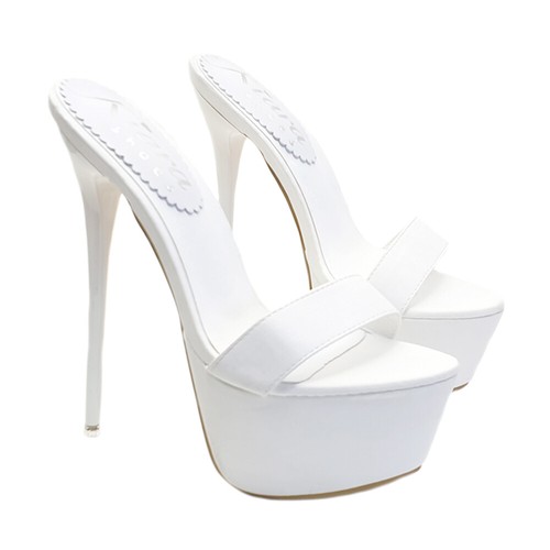 Mule sexy cubiste talon - sexy,