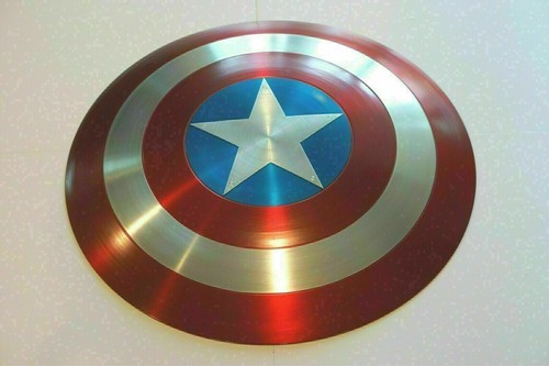 Captain america shield metal - shield,