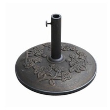 PIED DE PARASOL BASE DE LESTAGE DE PARASOL GRIS 50 CM EN CIMENT MOD. MICHIGAN