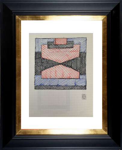 Dessin original recto verso - original, recto/verso