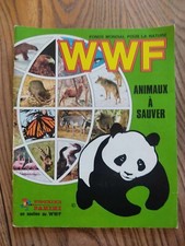 Album Panini, WWF, animaux a sauver, 1987, Vintage, Loup, Panda, Koala