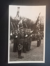 Photo WW2 Ecole de St-Cyr Amitié Franco-Britannique 1940 15.5x24
