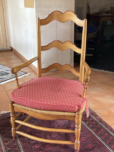 Fauteuil bergère provençale - fauteuil,