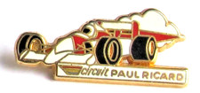 Pin's F1 CIRCUIT PAUL RICARD BLANC Signé: Arthus Bertrand Paris Vintage #5/17