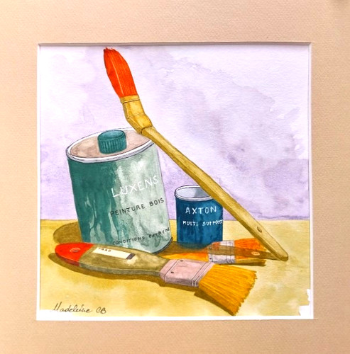Peinture aquarelle originale - peinture, "