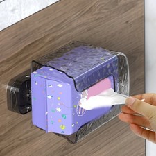 Porte-lingettes mural salle de