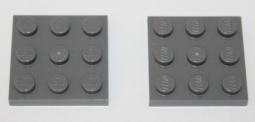 Lego dkstone plate 3x3 - x,