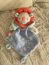 doudou Et Compagnie Lion UNICEF Leon Peluche Bleu