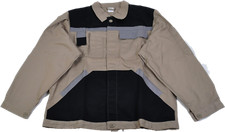Veste de Travail Veste Vêtements Construction Beige Noir Taille 48