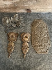 4 Ornements En Bronze Décor