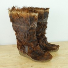 Vintage La Mondiale Fur Boots