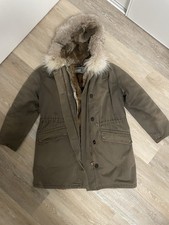 Parka Yves Salomon Avec Doublures Véritable (Lapin Et Coyote) - AF1010885COCXW