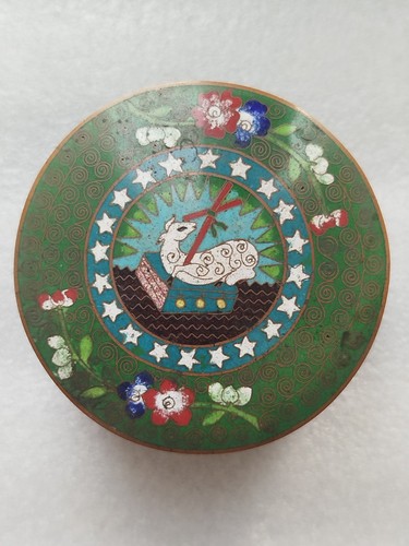 Rare boîte cloisonné - rare,