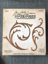 scrapbooking Dies Alphabet Cuttlebug Tim Holtz Découpes Sizzix