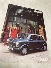 Austin Morris Mayfayr 1988 catalogue prospectus brochure publicité auto vintage