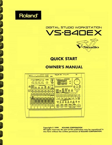 Roland 840ex digital studio - roland,