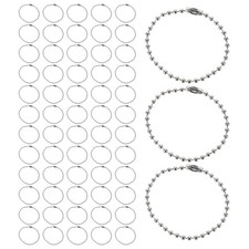  Chaîne à billes de 300 pièces : chaîne à billes de 2,4 mm pour