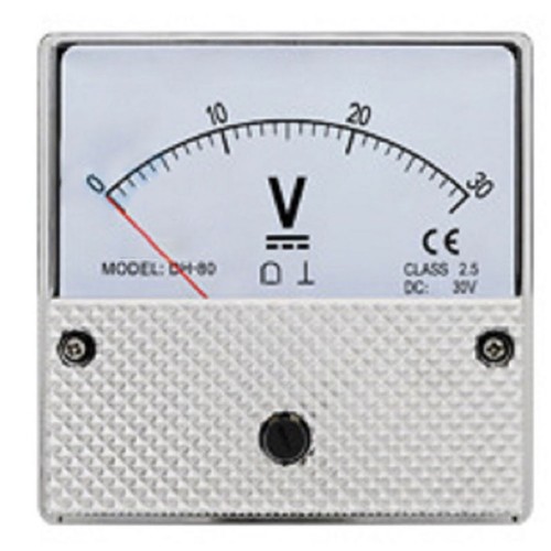 Voltmètre analogique