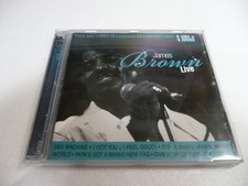 CD + DVD JAMES BROWN SEX MACHINE  I FEEL GOOD.... LIVE  CD + DVD 29 TITRES Etgjo