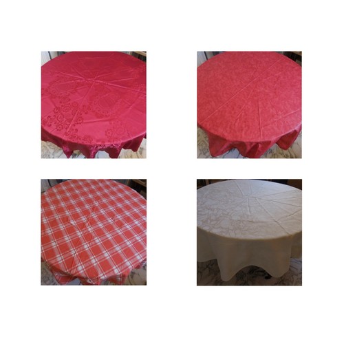 Nappes rondes vintage art - rondes,
