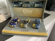 Universal Hobbies 1/43 - Coffret 3 Renault Clio Super 1600 Rallye 2003