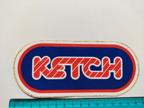 Adhésif ketch sticker - ketch,