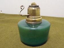 Réchaud ancien laiton verre