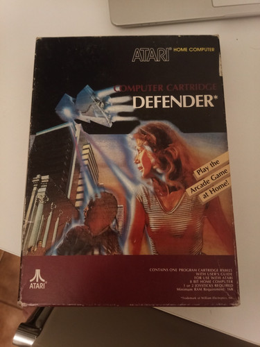 Defender jeu atari - atari, xe