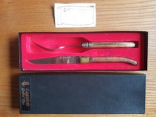 Laguiole set couvert couteau fourchette veritable certificat d'authenticité