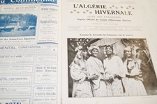 L'ALGERIE HIVERNALE 1913  ETIENNE DINET ORIENTALISME PHOTOGRAPHIES GRAVURES