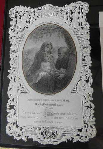 Image pieuse canivet dentelle