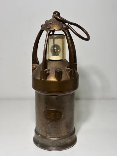Lampe mineur ancienne en - ancienne,