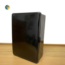 Armoire à pharmacie de toilette vintage en bakelite murale noire CM Torino du 60