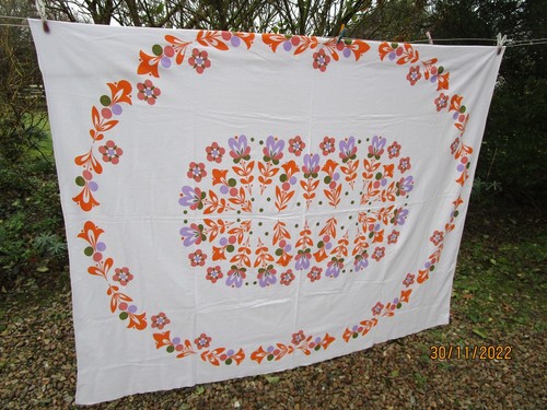 Jolie nappe vintage années - **,