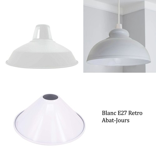 Lampe abat jour industriel - abat,