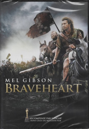 Dvd braveheart mel - (neuf),