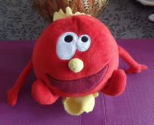 B8G / peluche doudou boule rouge sucette CHUPA CHUPS