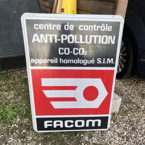 Facom plaque publicitaire - facom,