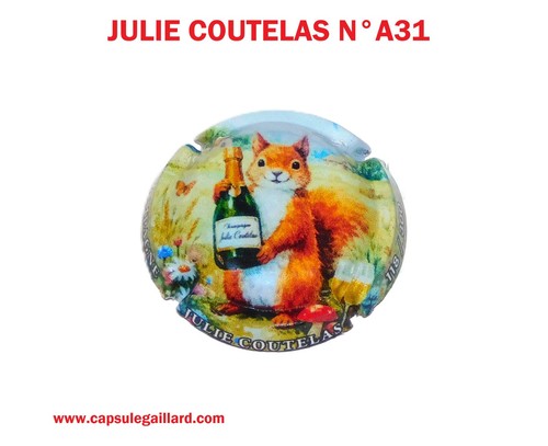 Capsule champagne julie - de,