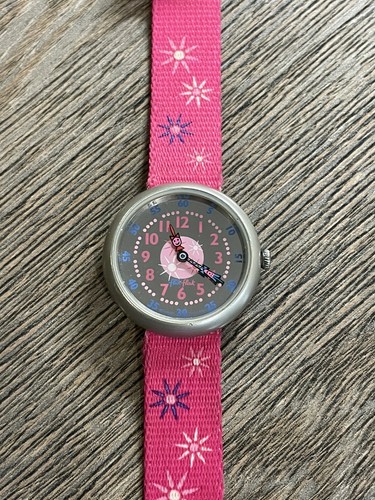 Montre flik flak - montre, rose