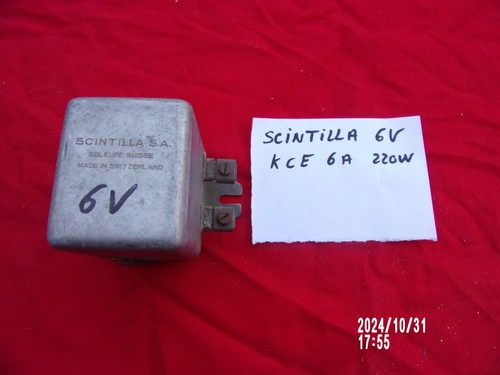 Régulateur scintilla kce - régulateur, 6v