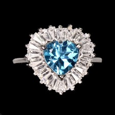 925 Argent Sterling Cœur