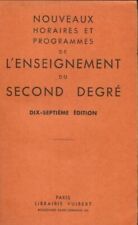 Nouveaux horaires et