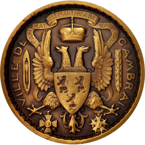 France medal ville - medal,, de